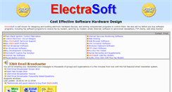 Desktop Screenshot of electrasoft.com